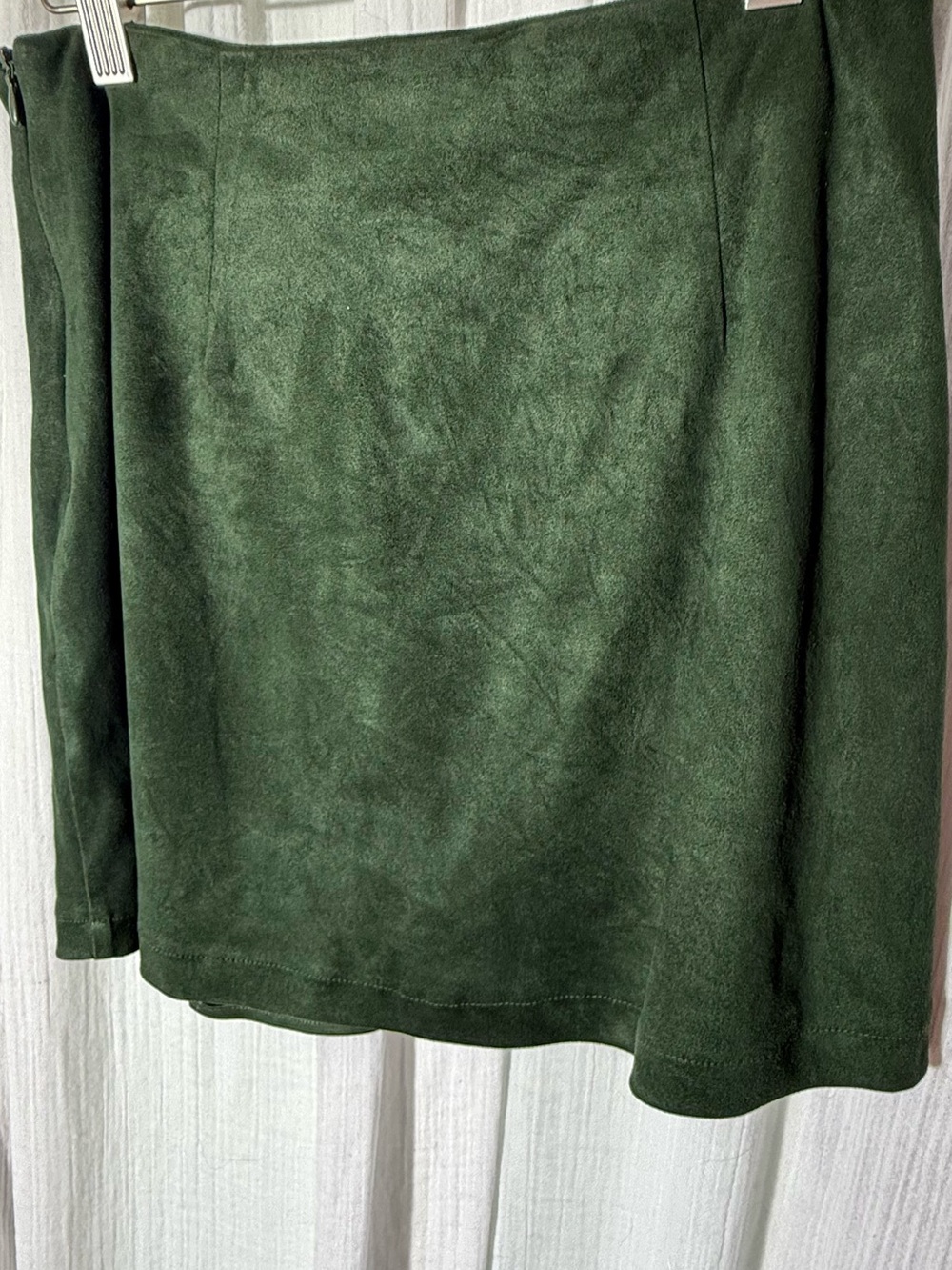Blue Rain Forest Green Mini Skirt